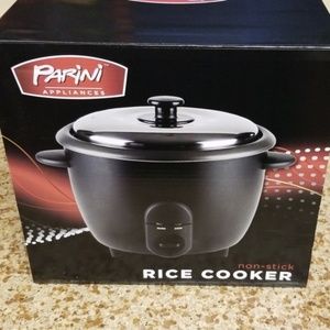 Parini Appliances Non-Stick Rice Cooker 6 Cup